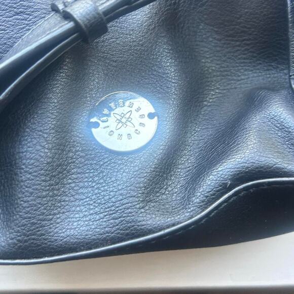 BCBG black leather small backpack - Picture 4 of 7